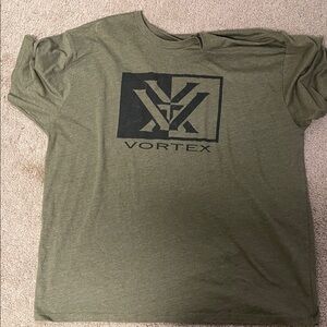 Vortex Olive Green T-Shirt